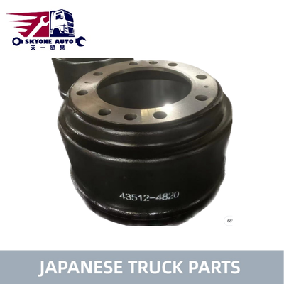 Japanese Truck Parts Brake Drum 43512-4820 435124820 8H Use For HINO 500 Truck Type