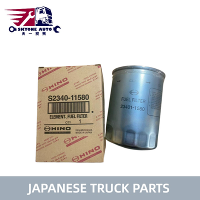 Japanese truck parts Fuel Filter S2340-11580 23401-1221 23401-1580 23304-EV233 for HINO Truck E13C P11C J08E Hino Engine Parts