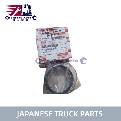 Japanese truck parts Air Compressor Piston Ring 1-19163043-0 1191630430 for ISUZU FSR32 6HH1 6HE1T Truck ISUZU TRUCK PARTS