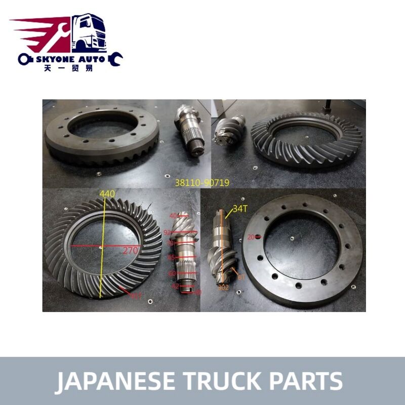 Japanese truck parts Crown pinion 6/41 38110-90719 for UD TRUCK CONDOR RF8 38110-90719