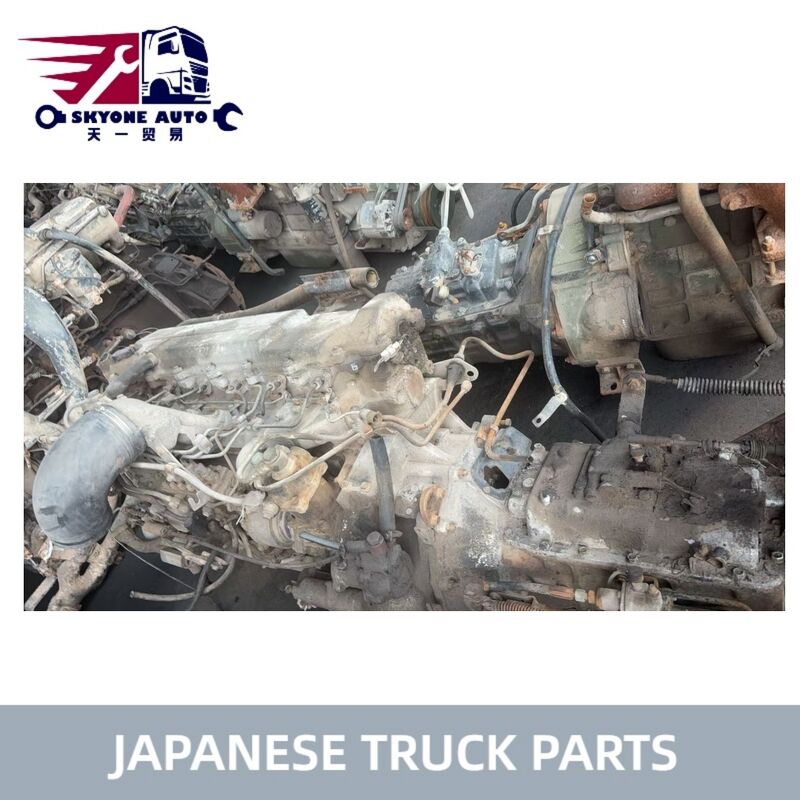 Japanese Truck Parts USED Engine Assembly For HINO 500 RANGER Truck J08C J08CT Hino Second hand Engine