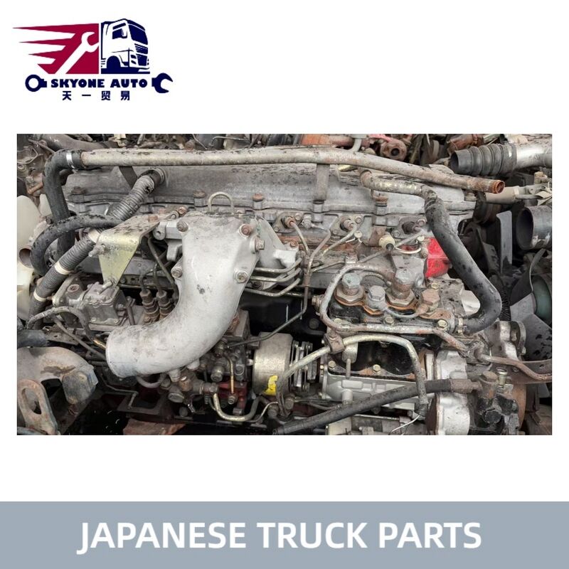 Japanese Truck Parts USED Engine Assembly For HINO 500 RANGER Truck J08C UW Hino Second hand Engine