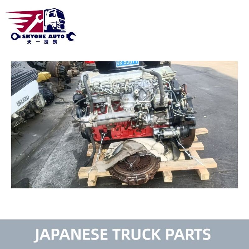 Japanese Truck Parts USED Engine Assembly Good condition For HINO 500 Truck J08E Mixer Truck Type Hino Second hand Engine