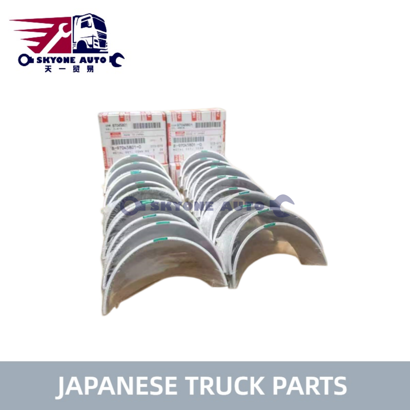 Japanese truck parts Metal Set；Connecting Rod 8-97045801-0 8970458010 for ISUZU NPR66 4HF1 Truck ISUZU TRUCK PARTS