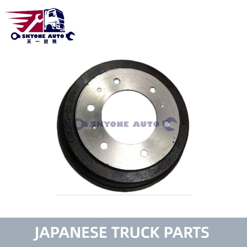 Japanese truck parts 43512-0W050 6 HOLES Brake Drum for HINO 300 N04C/N04CT C Truck Hino Engine Parts