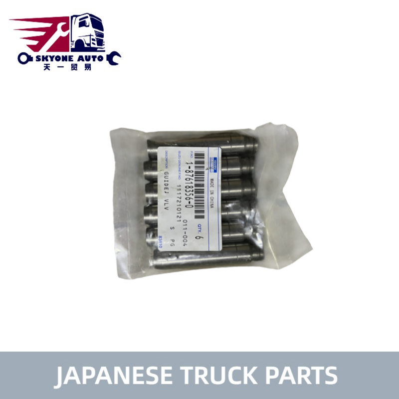 Japanese truck parts Engine Valve Guide 1-87618356-0 1-11721012-1  for ISUZU 6WG1 Truck ISUZU TRUCK PARTS