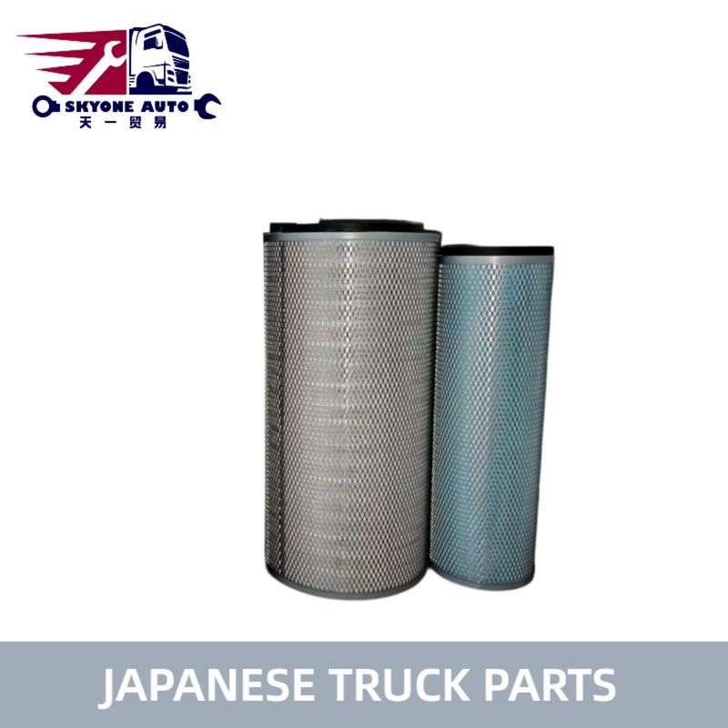 Japanese truck parts Air Cleaner Filter 17801-2480 178012480 for HINO 500 J08C Truck Hino Engine Parts